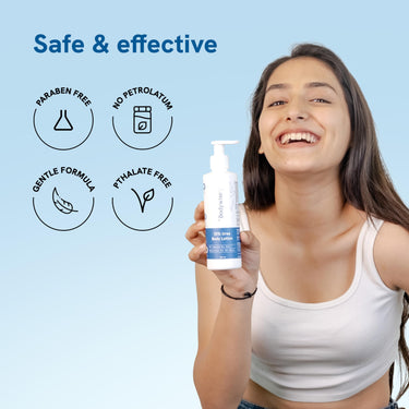 Be Bodywise 10% Urea Body Lotion 200ml | 48 Hour Dry Skin Relief | For Very Dry & Flaky Skin | With Ceramides, Kokum & Mango Seed Butter | Non-Greasy & Lightweight Formula